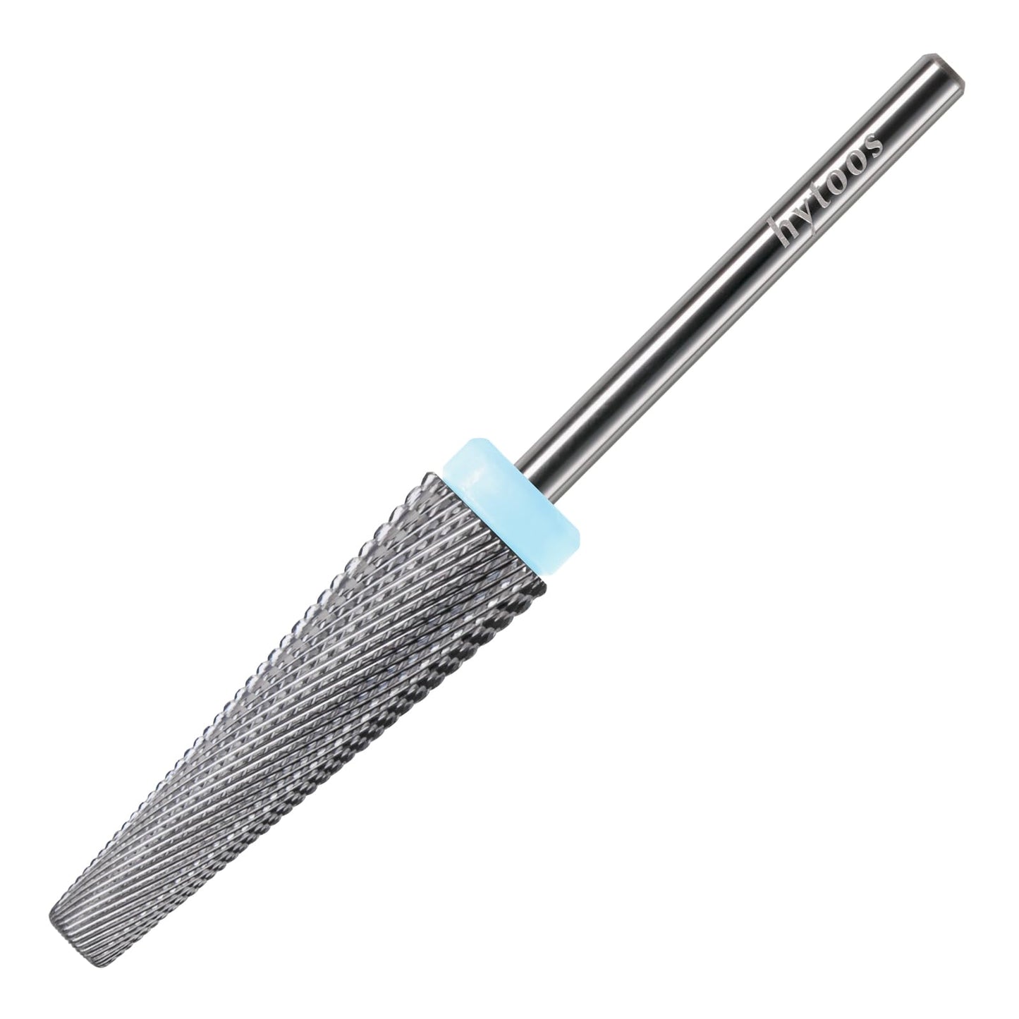 HYTOOS 24mm Super Long 5 in 1 Nail Drill Bits, Cross Tapered Carbide Bit, 3/32" Two-way Rotate for Both Hand, Remove Acrylic Nails/Gel, Electric File Tool Drills Manicure Accessories (2XF)