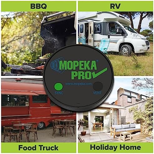 Mopeka Pro Check Universal Sensor - Bluetooth Ultrasonic Sensor for Steel Propane Tanks - Perfect for Propane Grills, Water Tanks & Campers - Water Level SensorUp to 250 Gallon Tanks