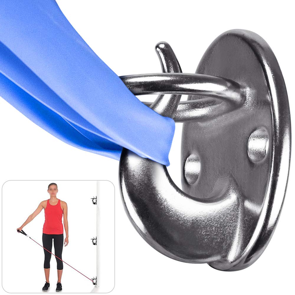 BeneLabel Wall Mount Bracket for Suspension Strap Trainer, 2000LB Capacity, Body Weight Strength Training Systems, Aerial Yoga Swing Hammock, Resistance Band, Battle Rope, Boxing Equipment