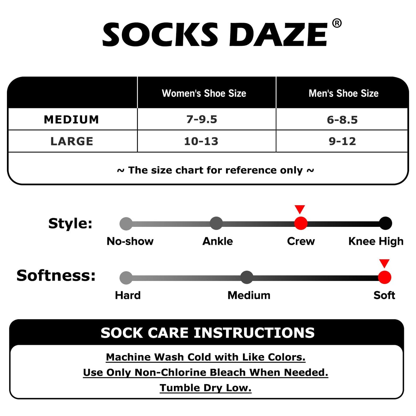 Socks Daze 3 Pack Mens Wool Hiking Trekking Socks Size 10-13 Winter Thick Padding Anti-Sweat Crew Thermal Warm Wool Blend Running Socks for Women Cold Weather, Large, Dark Grey