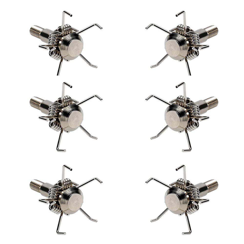 Huntcool Archery Judo Point Broadheads for Small Game Compound Bow Hunting Arrowheads 100Grain 4mm Steel Arrow Head Crossbow Points (AH-02C)