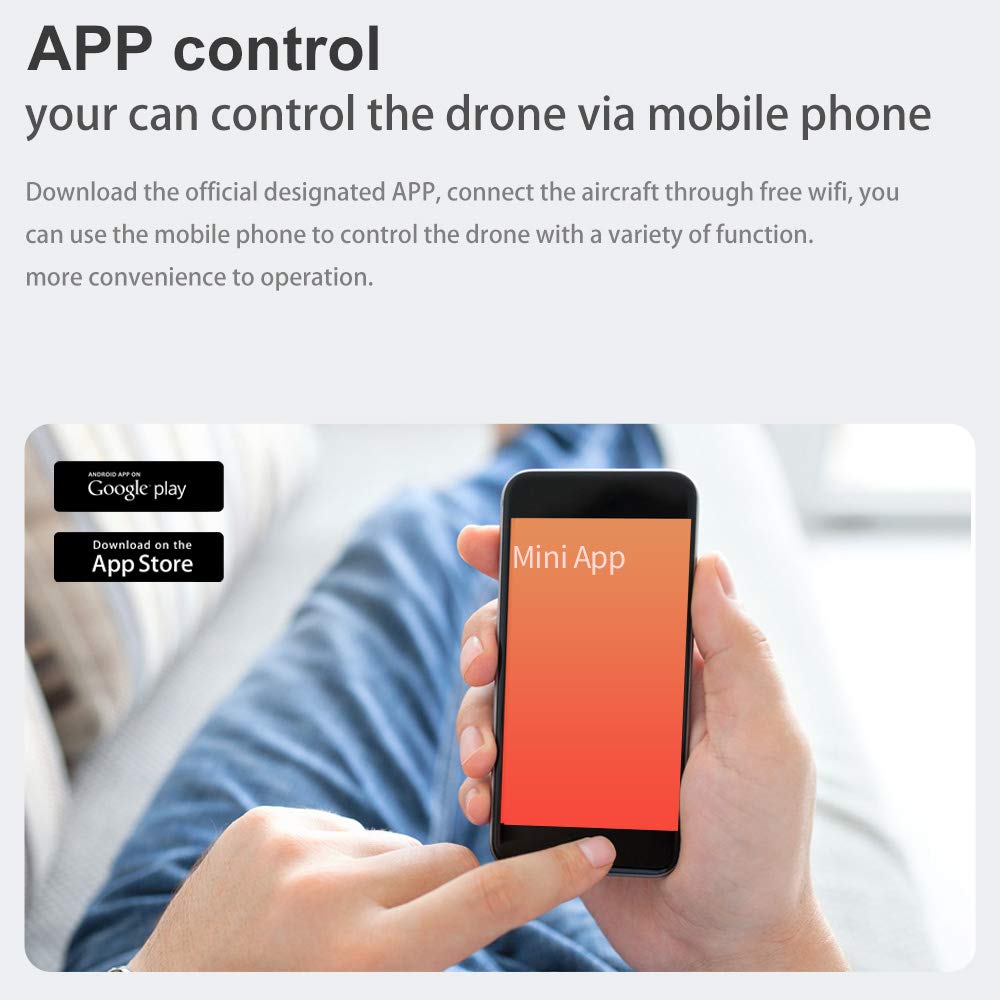 Mini Drone for Kids and Adults, GoolRC LS-MIN RC Quadcopter with 1080P Camera, 360° Flip, Gesture Photo/Video, Track Flight, Altitude Hold, Headless Mode, Include Carry Bag and 3 Batteries (Black)