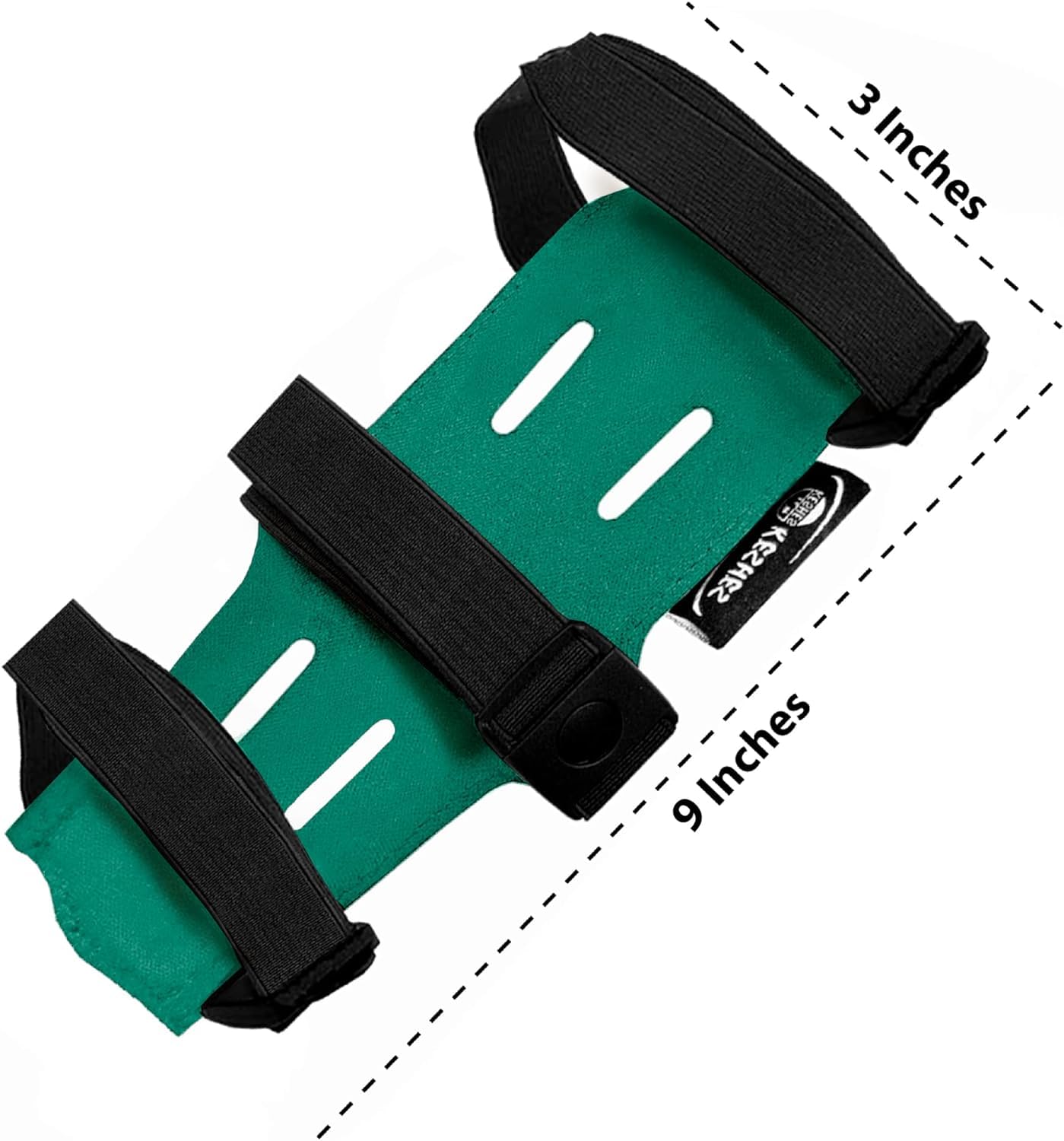 KESHES Archery Arm Guard - Adjustable Forearm Wrist Protector for Bow Hunting Accessories - 3" x 8" One Size Fits Youth & Adults, Right & Left Handed - Durable & Lightweight for Archery