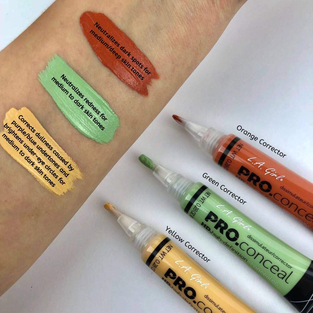 L.A. Girl HD Pro.Conceal, Pure Beige GC976 (Pack of 2)