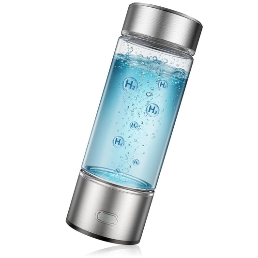 Hydrogen Water Bottles, Portable Hydrogen Water Generator with SPE PEM Technology Water Ionizer, Hydrogenated Water Machine Improve Water in 3 Minutes for Family, Office, Travel, Exercise
