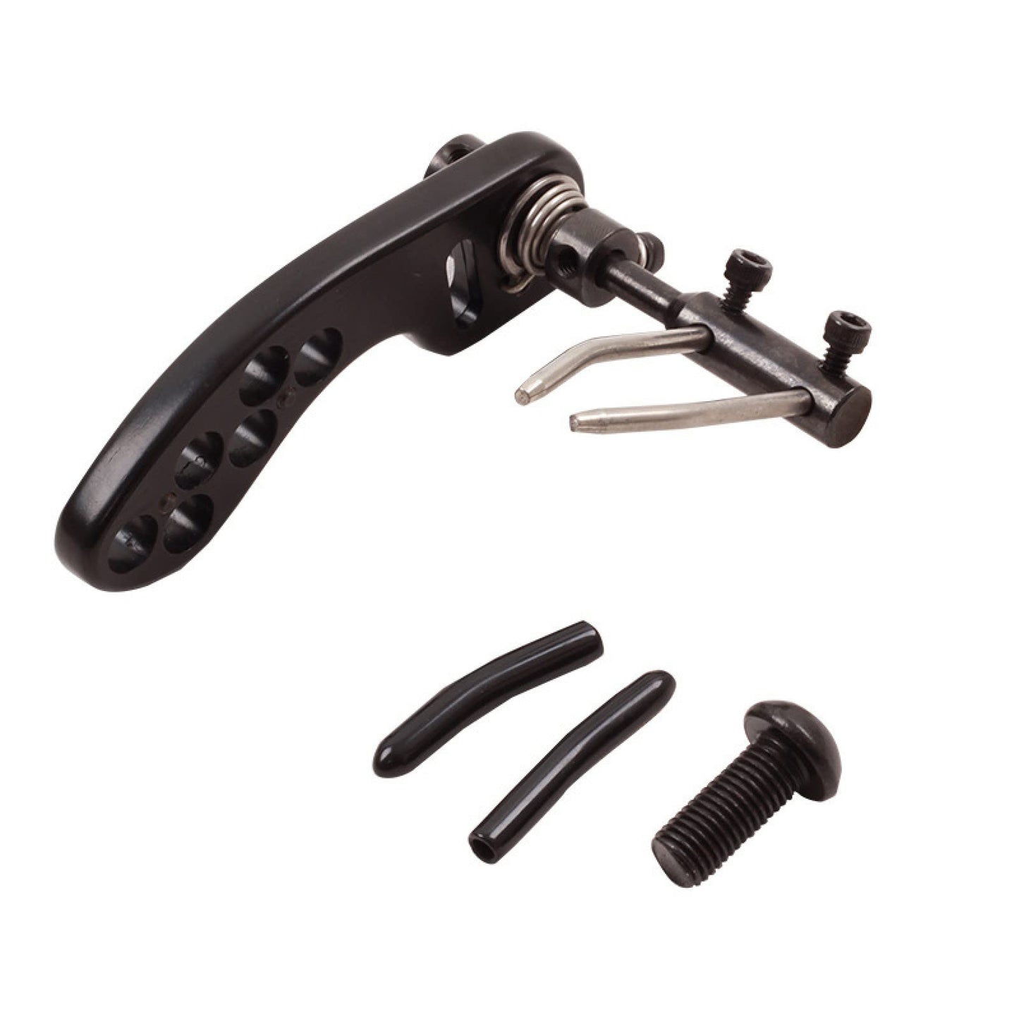 SOPOGER Archery Arrow Rest Recurve Bow Arrow Launcher Rest Arrow Rest for Compound Bow Hunting Target Shooting Screw in Right Hand (Black)