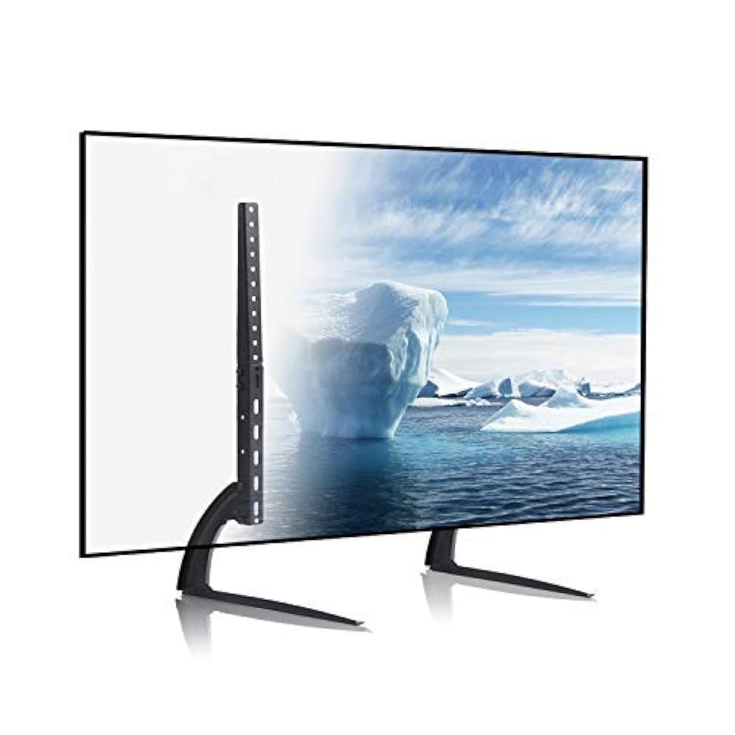 5Rcom TV Stand Mount, Universal TV Stand Tabletop for 22 to 65 inch Plasma LCD LED Flat Screen TVs, Strong TV Legs Holds up to 88lbs, Height Adjustable TV Base, Max VESA 800 x 500mm