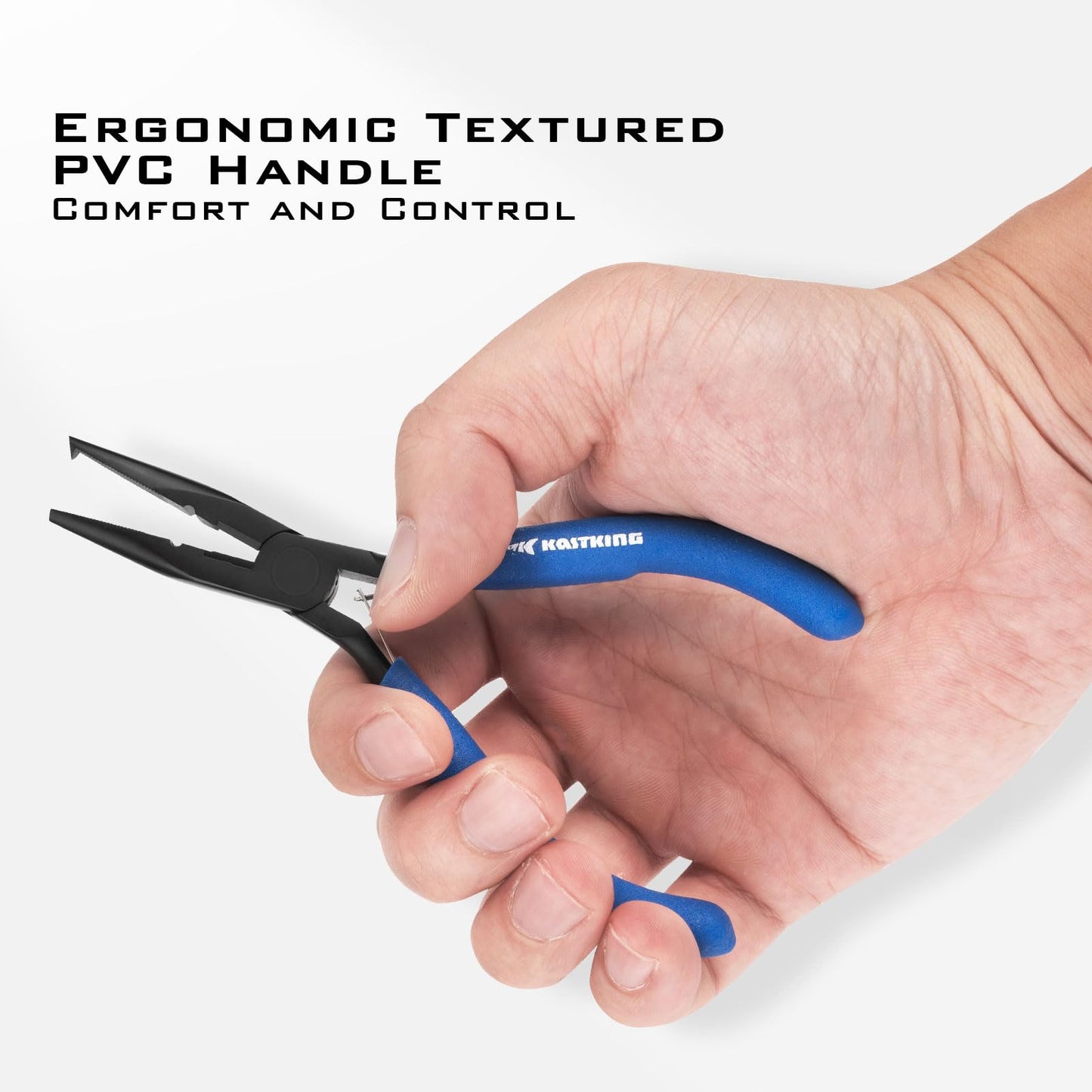 KastKing Intimidator Fishing Pliers, 5 inch Split Ring Nose