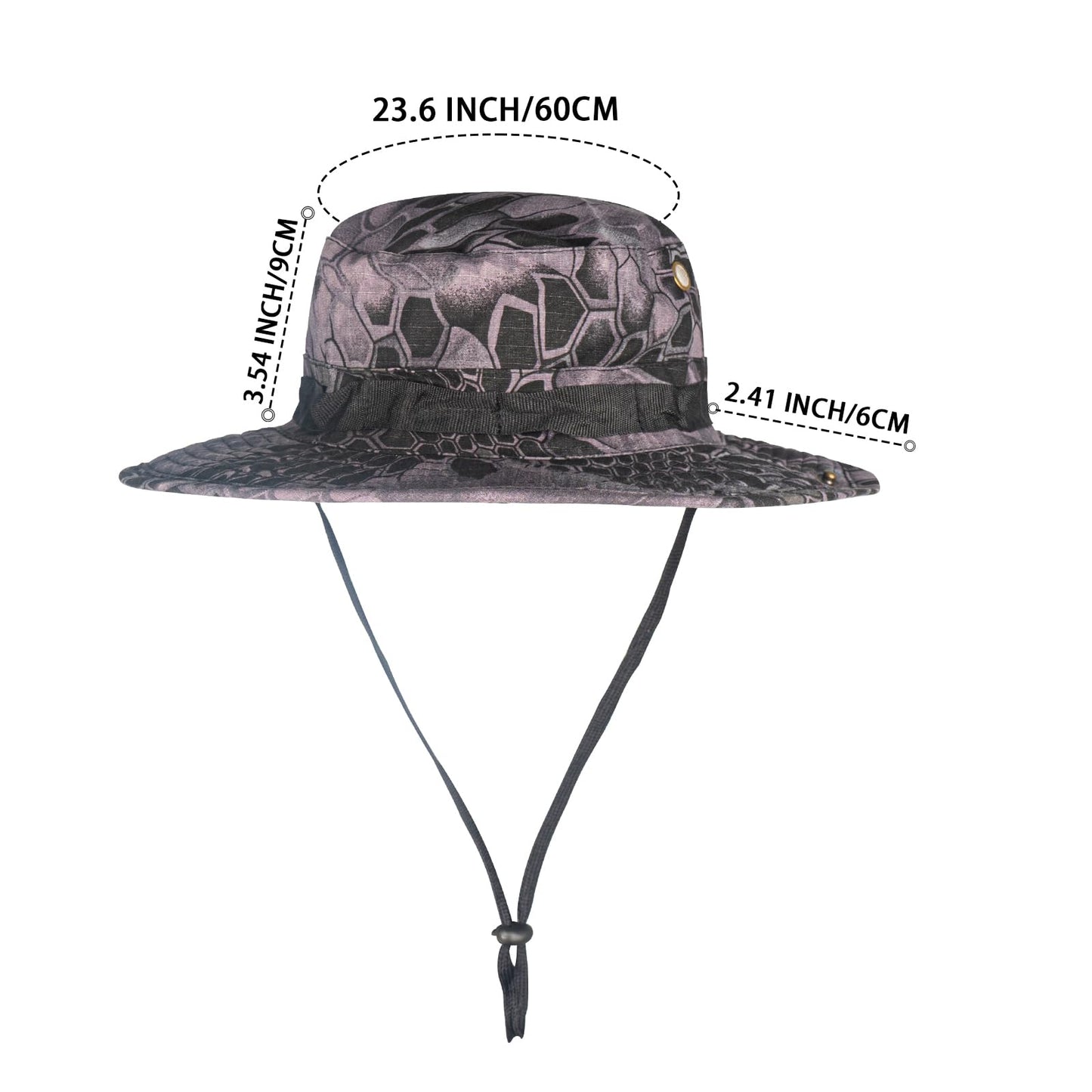 Sun Hats for Men Women Bucket Hat UPF 50+ UV Protection Boonie Hat for Safari Fishing Hiking Garden Beach