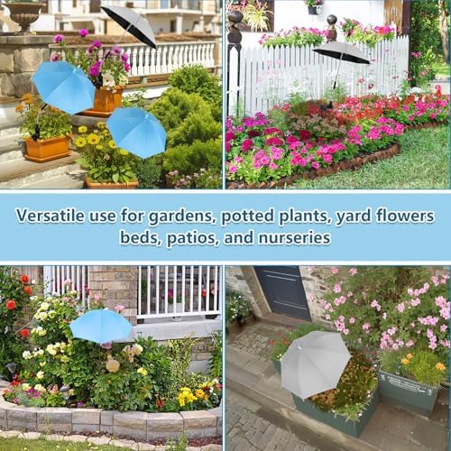 2Pcs Adjustable Plant Shade Umbrella for Outdoor Plants, Plants Shade Cover, Sun Shade Cloth for Plants, Potted Plants, Garden Beds