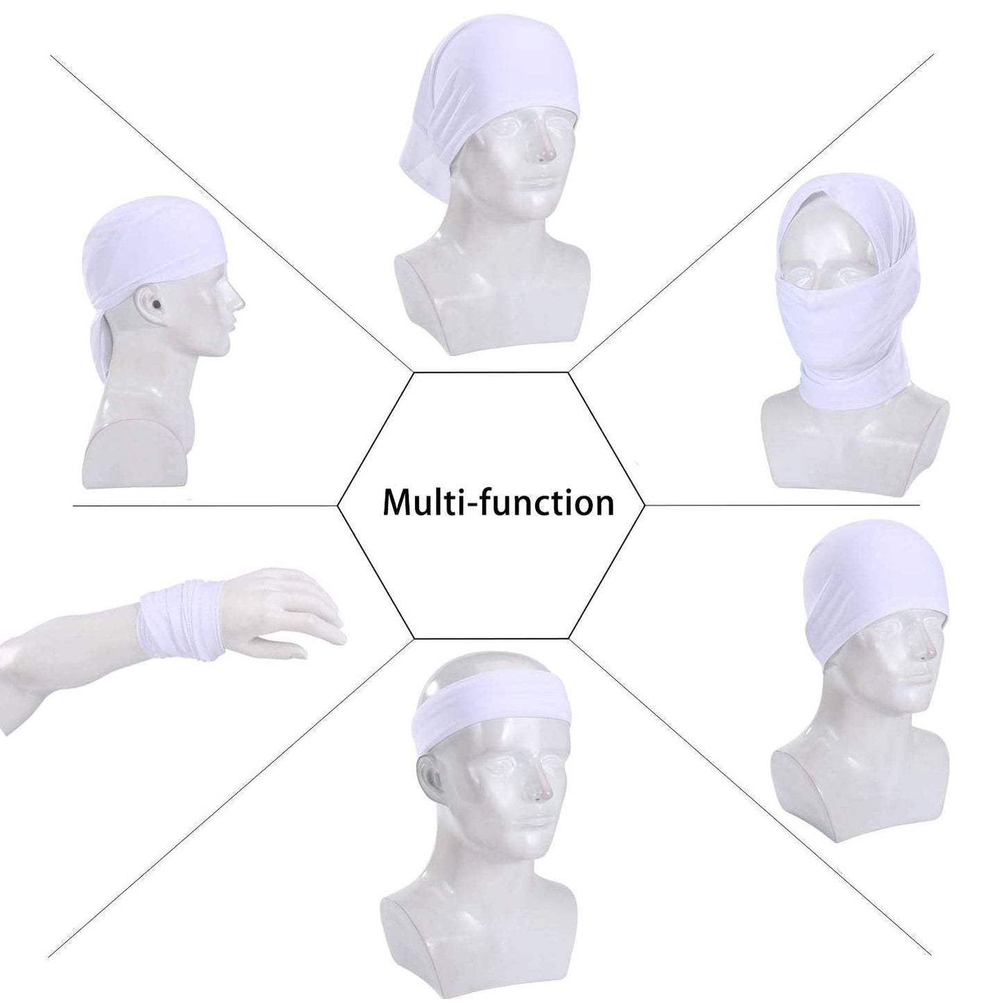 Real Sic Neck Gaiter/Balaclava/Magic Scarf Headband Face Mask Protection (Halloween Cats)