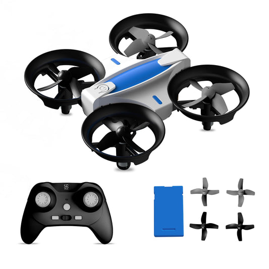 SKYKING Mini Drone for Kids and Beginners Quadcopter, Portable Indoor Kids Drone with Auto Hover, RC Drone with Altitude Hold and Headless Mode, Small Helicopter with 3D Flip, Propeller Full Protect, and User-Friendly Controls, Great Birthday Christmas Gi