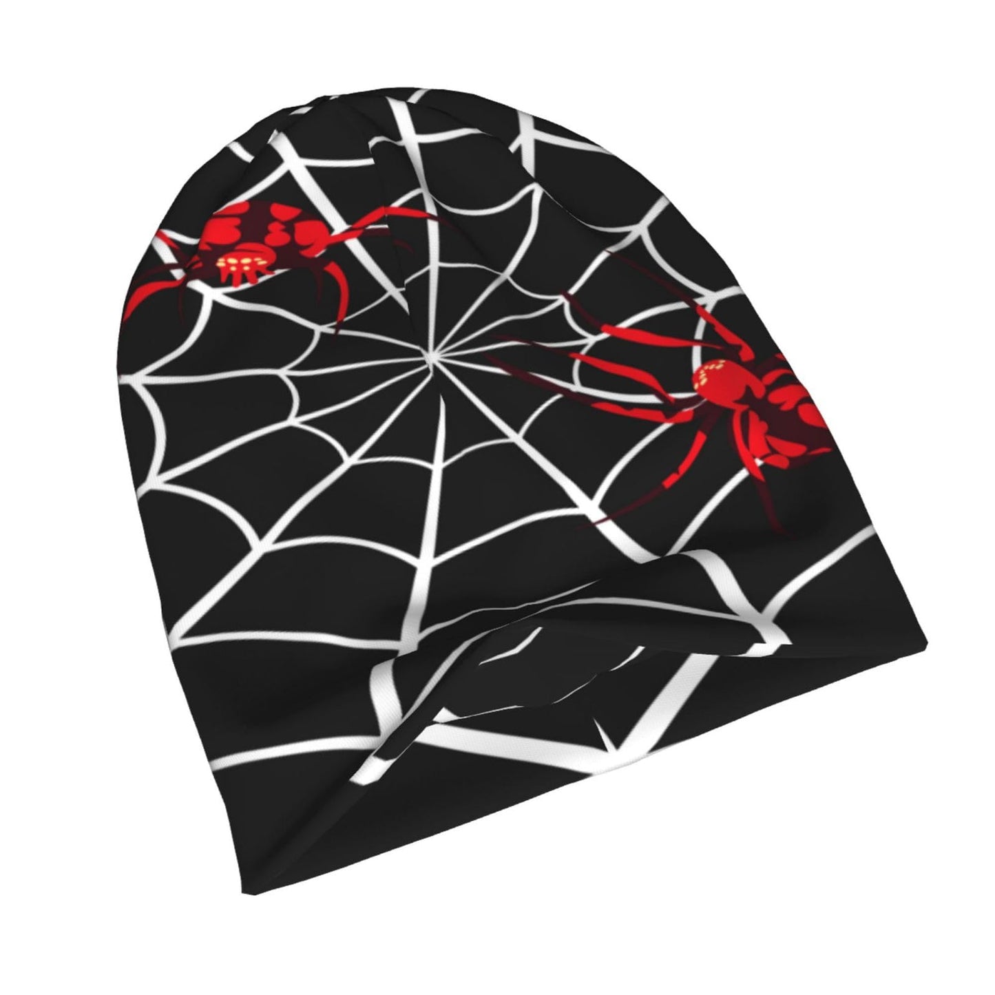 Athjunss Spider Beanie Hat Chemo Headwear Slouchy Skull Sleep Cap for Women Men Winter Running