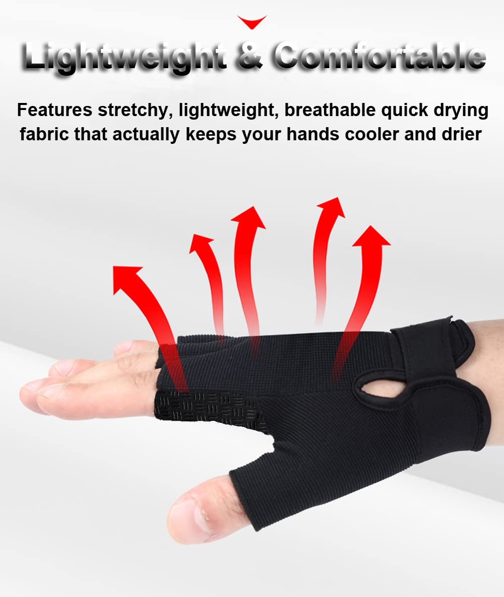 Fingerless Gloves Bicycle Gloves, Tactical Gloves Airsoft Gloves Training Gloves Fishing Gloves, Biking Gloves Men & Women (Tan, Small)