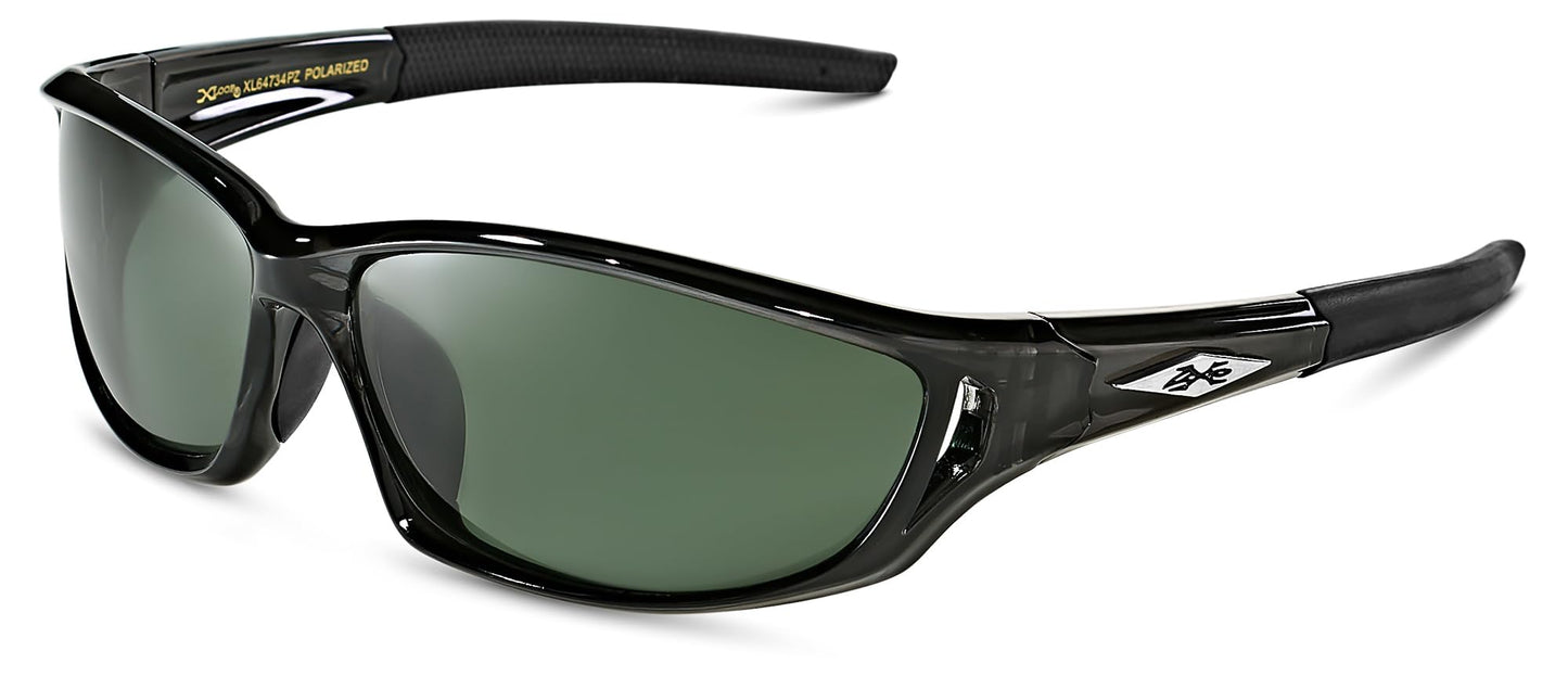 X LOOP Polarized Sports Sunglasses for Men - Wrap Around UV400 Baseball Running Cycling Driving Fishing Golf Glasses