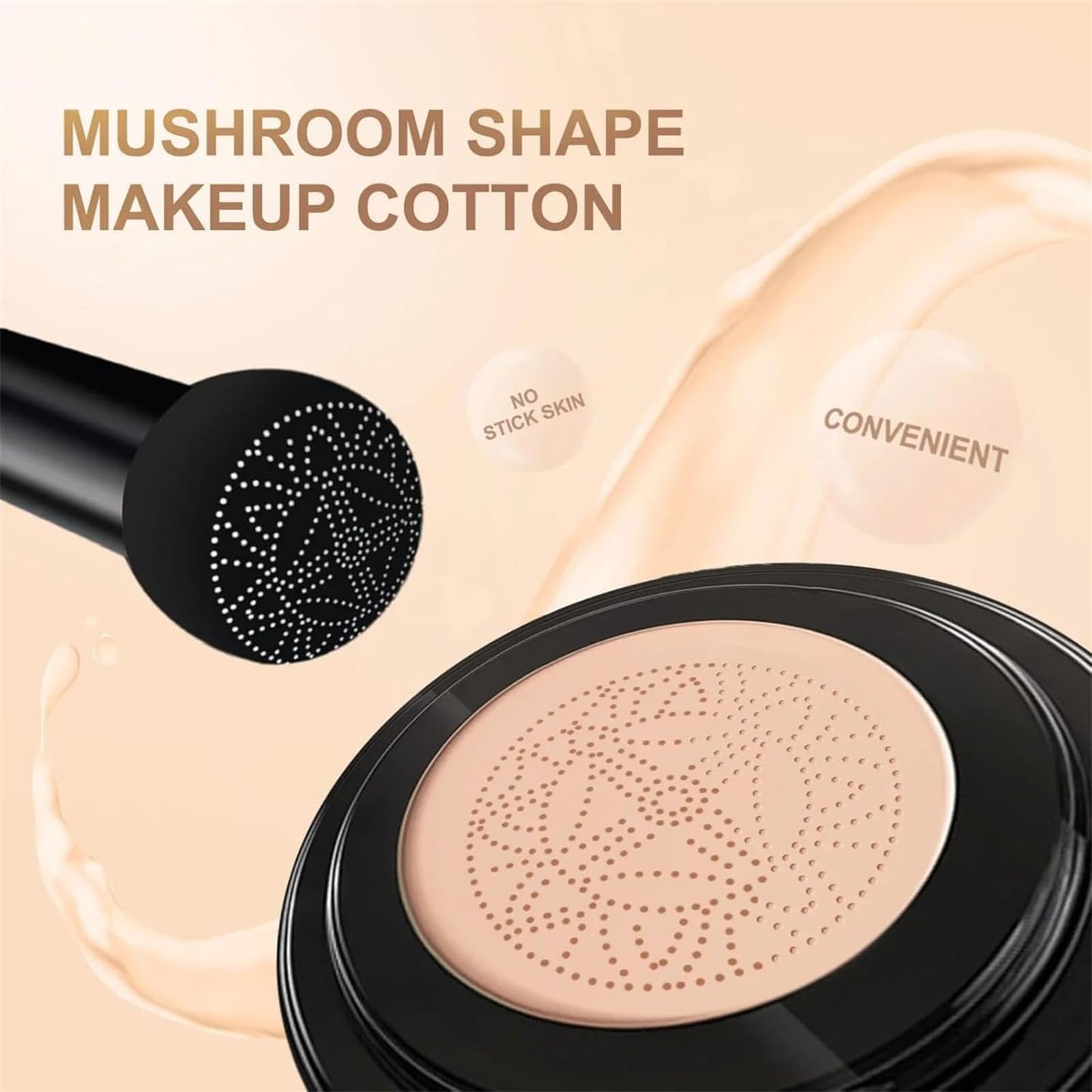 YYONPQ Cedar and Ash Makeup, Cedar and Ash Air Cushion Cc Cream, Cedar and Ash Foundation, Honey and Pine Makeup, Air Cushion Cc Cream Mushroom Head Foundation-02# Buff Beige