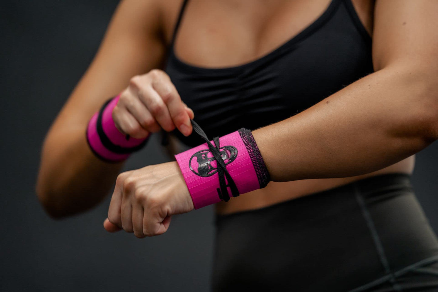 Strength Wrist Wraps For Cross Training, Olympic Lifting, Strength, WOD Workouts, Calisthenics - Strong Wrist Support For Men and Women - Fits All Wrist Sizes | Men And Women (Pink)