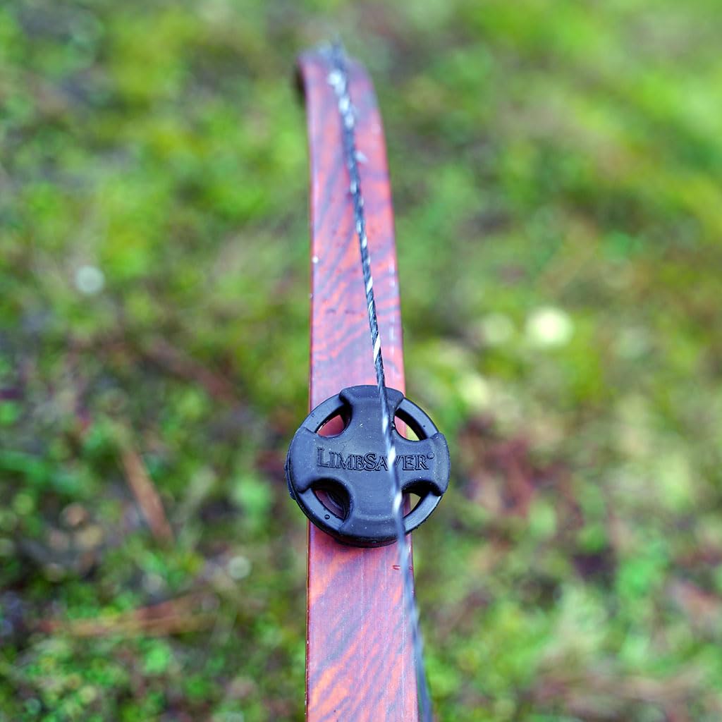 LimbSaver Recurve Dampener for Recurve and Youth Solid Limb Compound Bows, Camo, 2-Pack