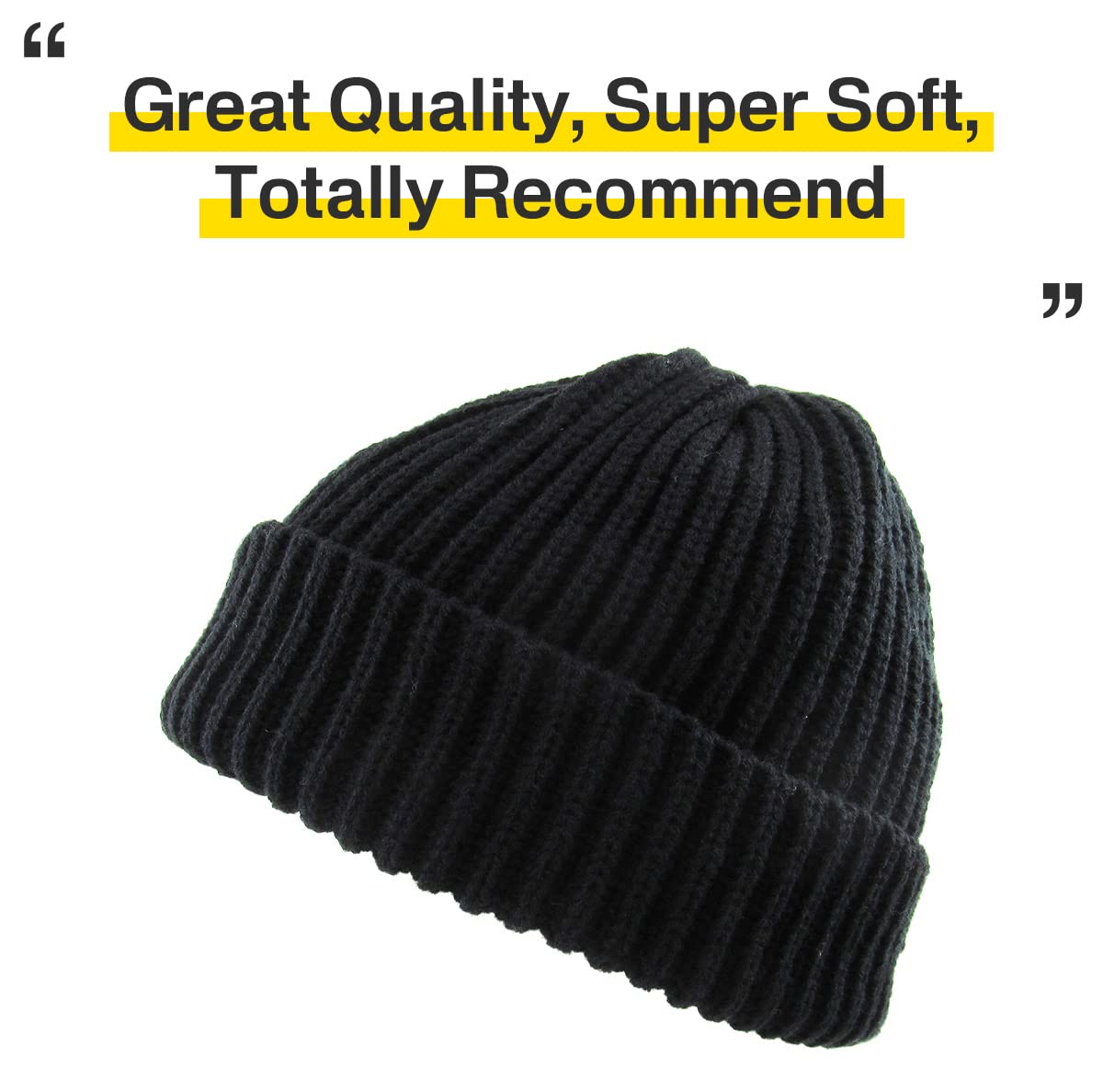 KBW-507 BLK Ribbed Knit Tie Dye Cuffed Beanie Thick Winter Ski Hat Skully Winter Warm Mens Womens Unisex