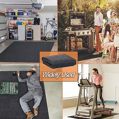 6 x 4 FT Outdoor Storage Shed Mat, Waterproof Storage Shed Flooring Mat, Anti-Slip Patio Furniture Floor Scratch Prevention Mat, Dustproof Outdoor Carport Mat (6 x 4 FT)