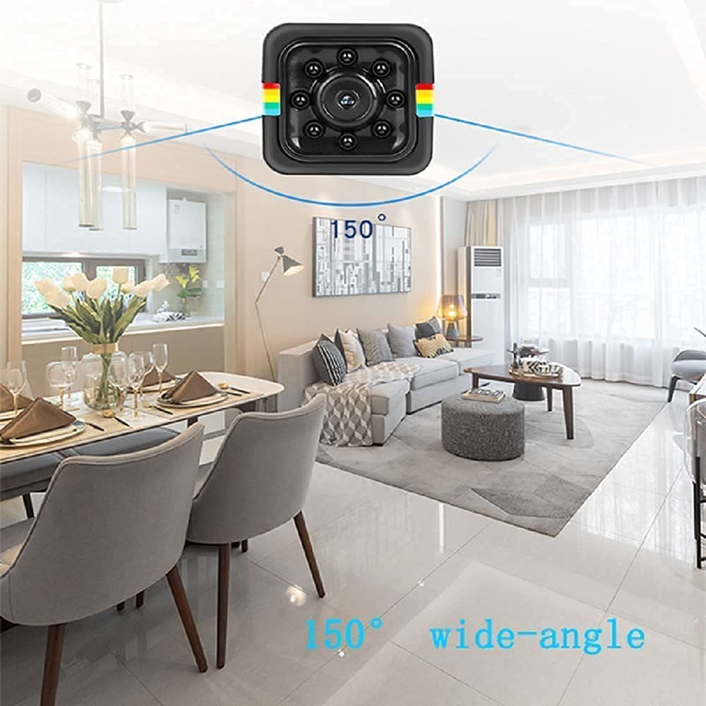 Hidden Spy Camera WiFi Wireless Camera 1080p Mini Home Security Camera Small Cam,Home Camera for Pet/Baby,Outdoor/Indoor Camera Wireless,for Mobile Phone Applications in Real Time No Need Wifi Cam