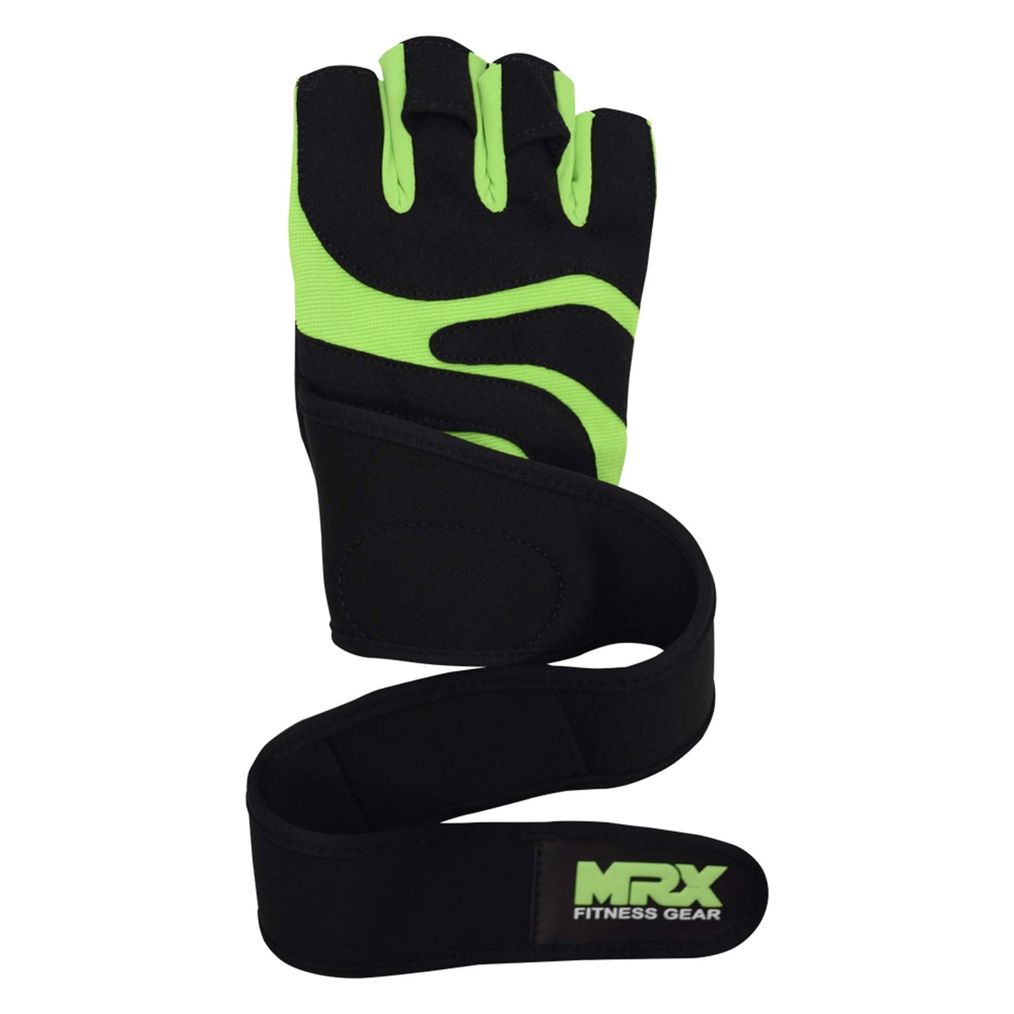 MRX Weightlifting Gloves for Men Workout Gloves Mens Wrist Support Lifting Gloves Male Gym Gloves | Workout Gym Accessories for Men Weight Lifting Fingerless Gym Exercise for Powerlifting