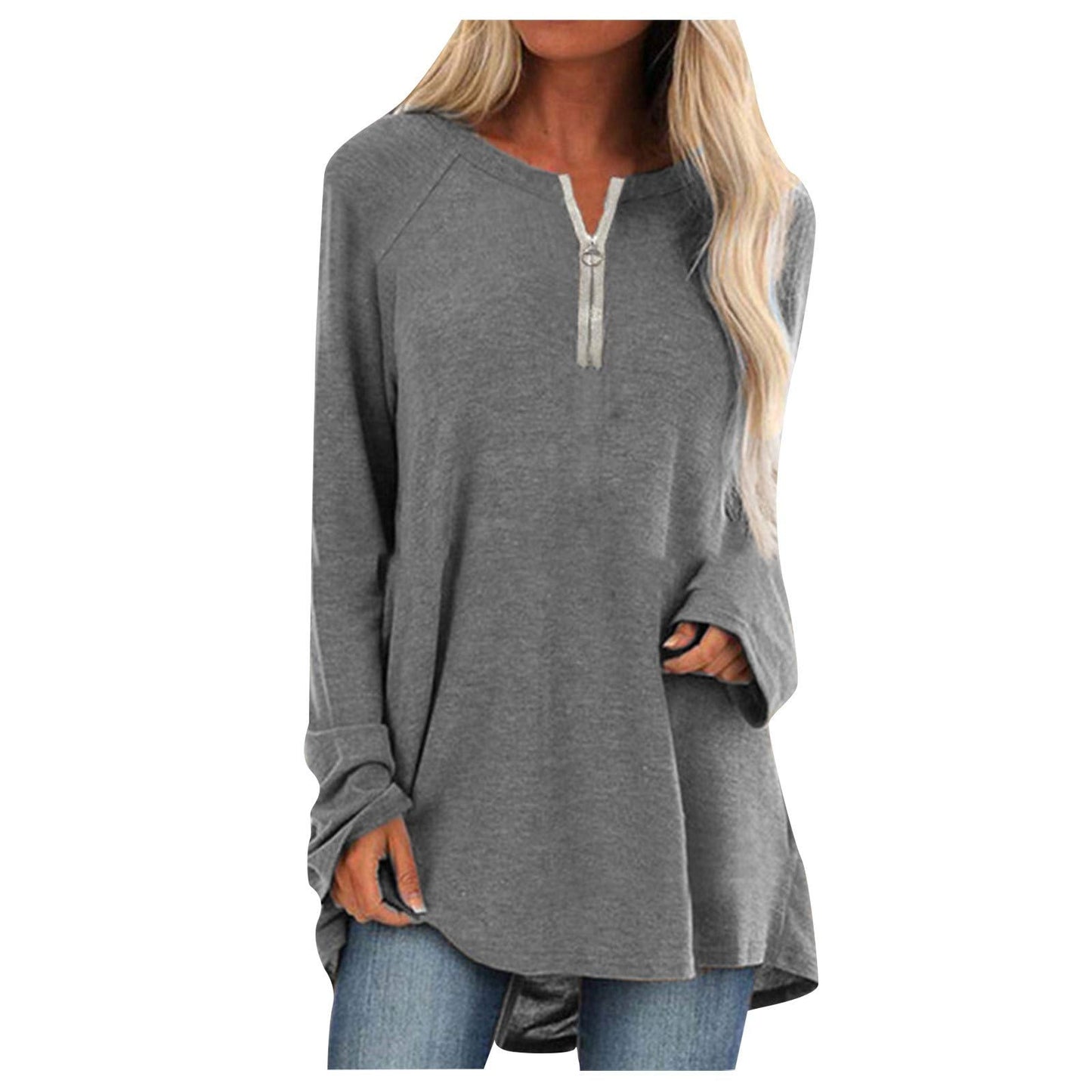 Aniywn Women's Plus Size Sweatshirt Tops Ladies Baggy Short/Long Sleeve Thin Solid/Printing Pullover Blouse T Shirts