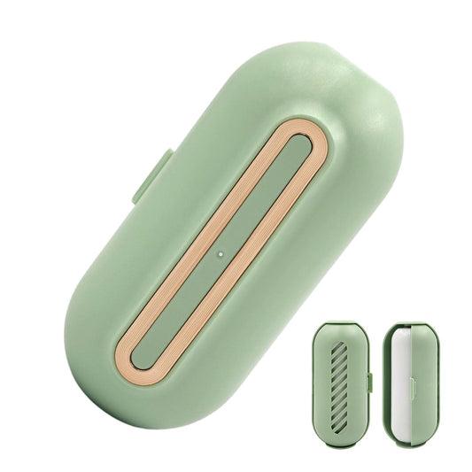 Kearning Reusable Lint Roller Large Surface Lint Remover Dog Cat Pet Hair Cleaner with Cover Sticky Remover for Clothes Sofa Carpet Washable Gel Lint Rollers for Pet Hair Extra Sticky Portable