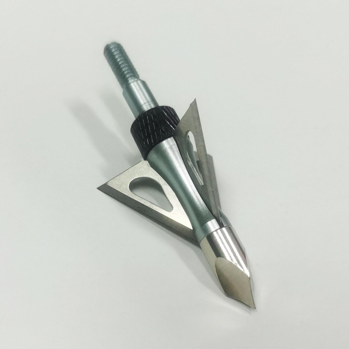 Flying Swifts Hunting Broadheads 3 Blades Archery Broadheads 100or125 Grain 12PK Screw-in Arrow Heads Arrow Tips Compatible with Traditional Bows and Compound Bow Archery Hunting (Gray)