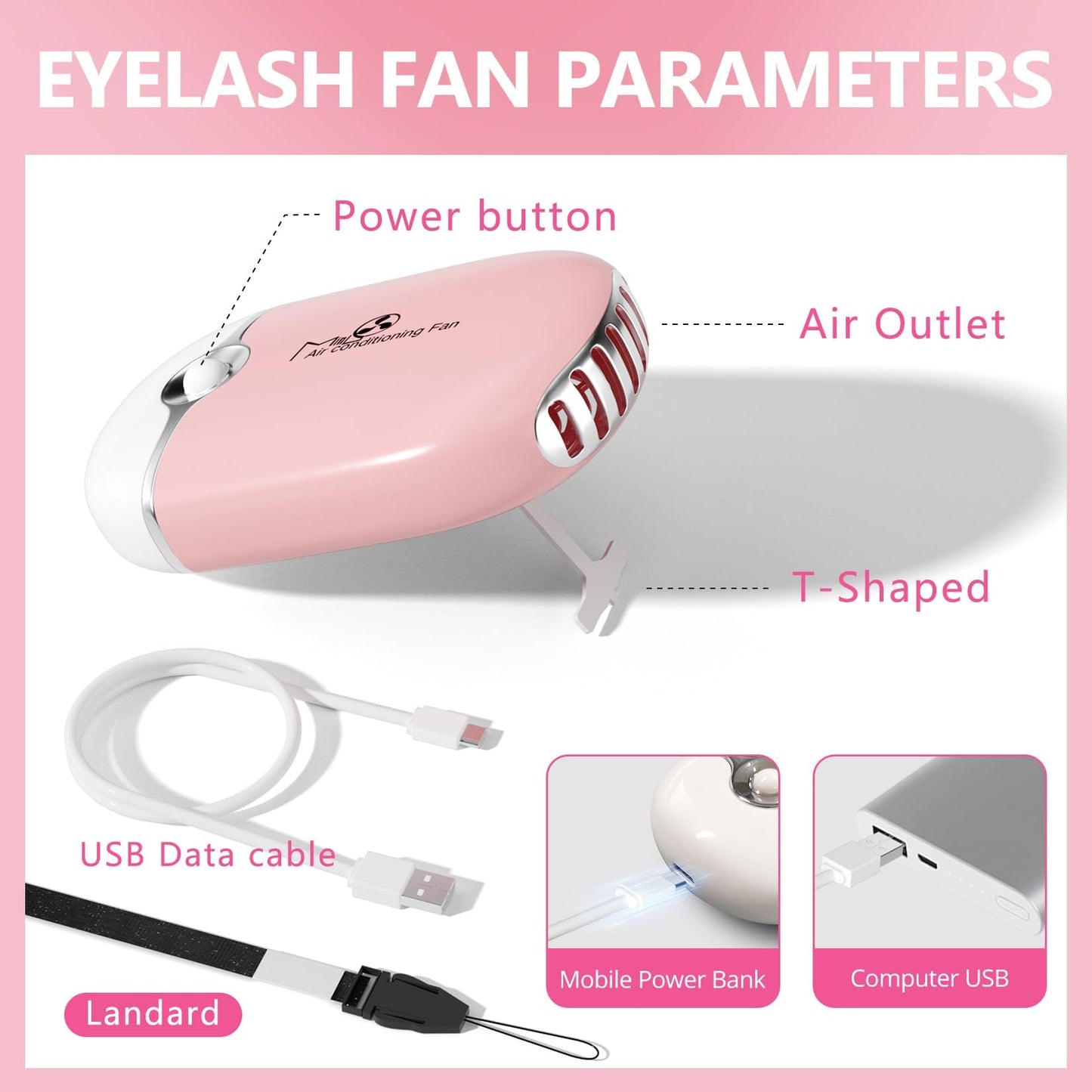 Setgnur Lash Cleaning Kit - 60ML Lash Shampoo with Lash Fan Cleaning Brush Rinse Bottle and 50 Pcs Mascara Brush, Rich Foam Lash Wash for Eyelash Extension Home Use(Pink)