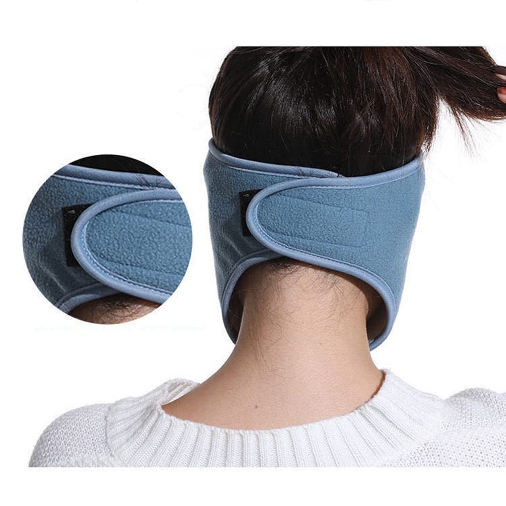 Winter Fleece Mask Warm Mask Men Women, Full Cover Face Mask Winter Bicycle Windproof Mask Breathable Face Mask (Black,One Size)