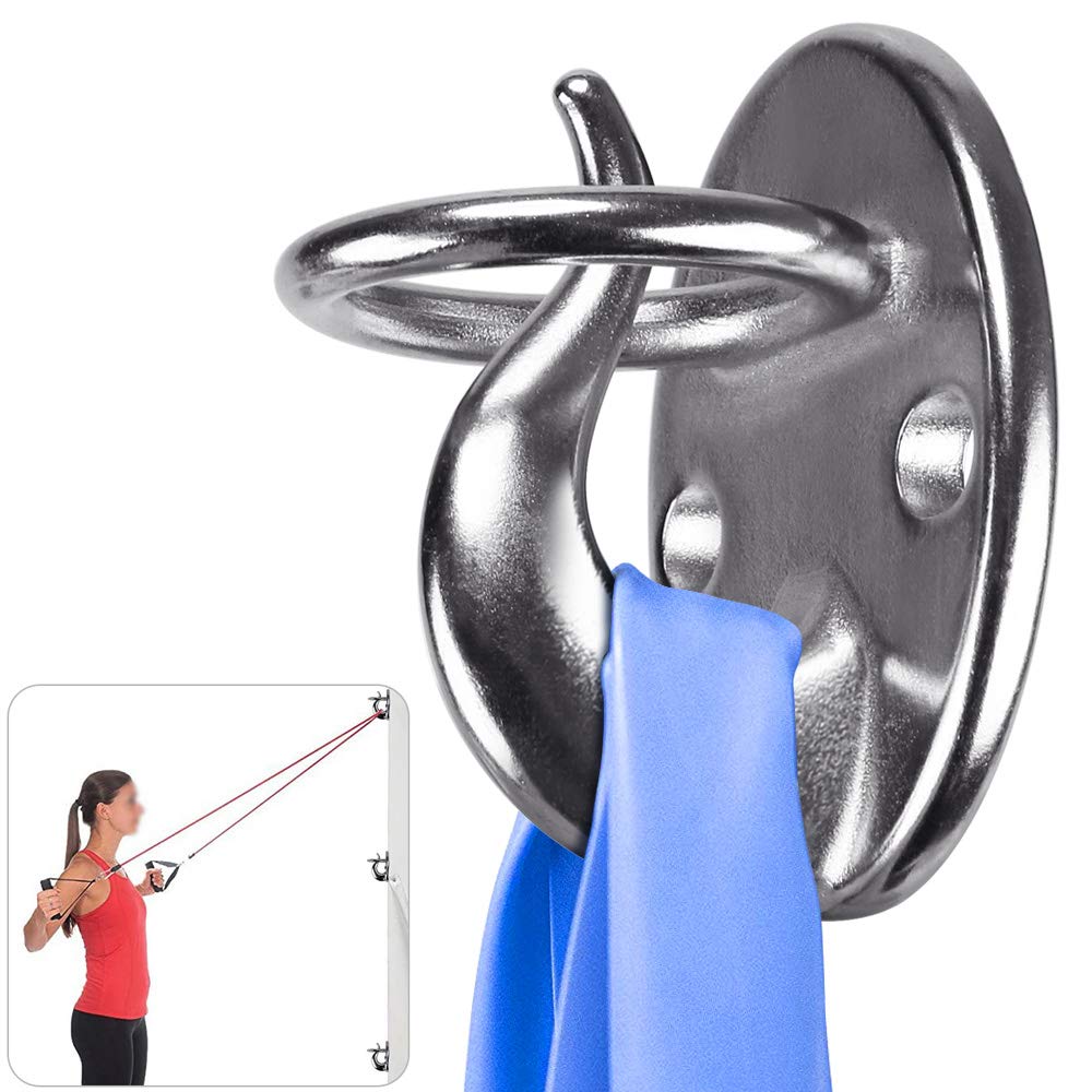 BeneLabel Wall Mount Bracket for Suspension Strap Trainer, 2000LB Capacity, Body Weight Strength Training Systems, Aerial Yoga Swing Hammock, Resistance Band, Battle Rope, Boxing Equipment