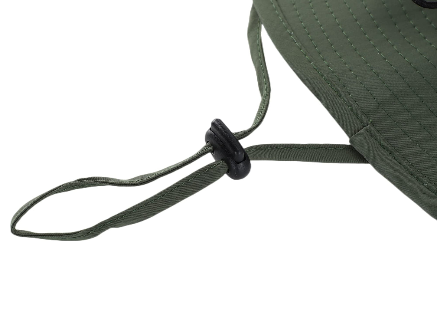 Connectyle Outdoor Mesh Sun Hat Wide Brim UV Sun Protection Hat Fishing Hiking Hat (Light Army Green)