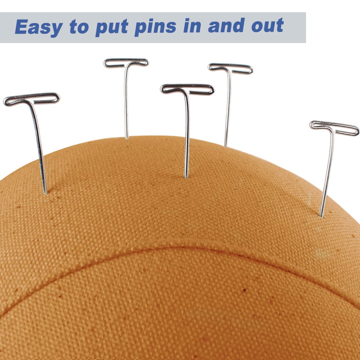 Leeven 21"-24" Canvas Block Head for Wig Poly Canvas Wig Head With Stand Brown Mannequin Head for Wig Styling Making Display Manikin Head With Wig Cap T-Pins C-needles C clamp Hair Clips 23 Inch