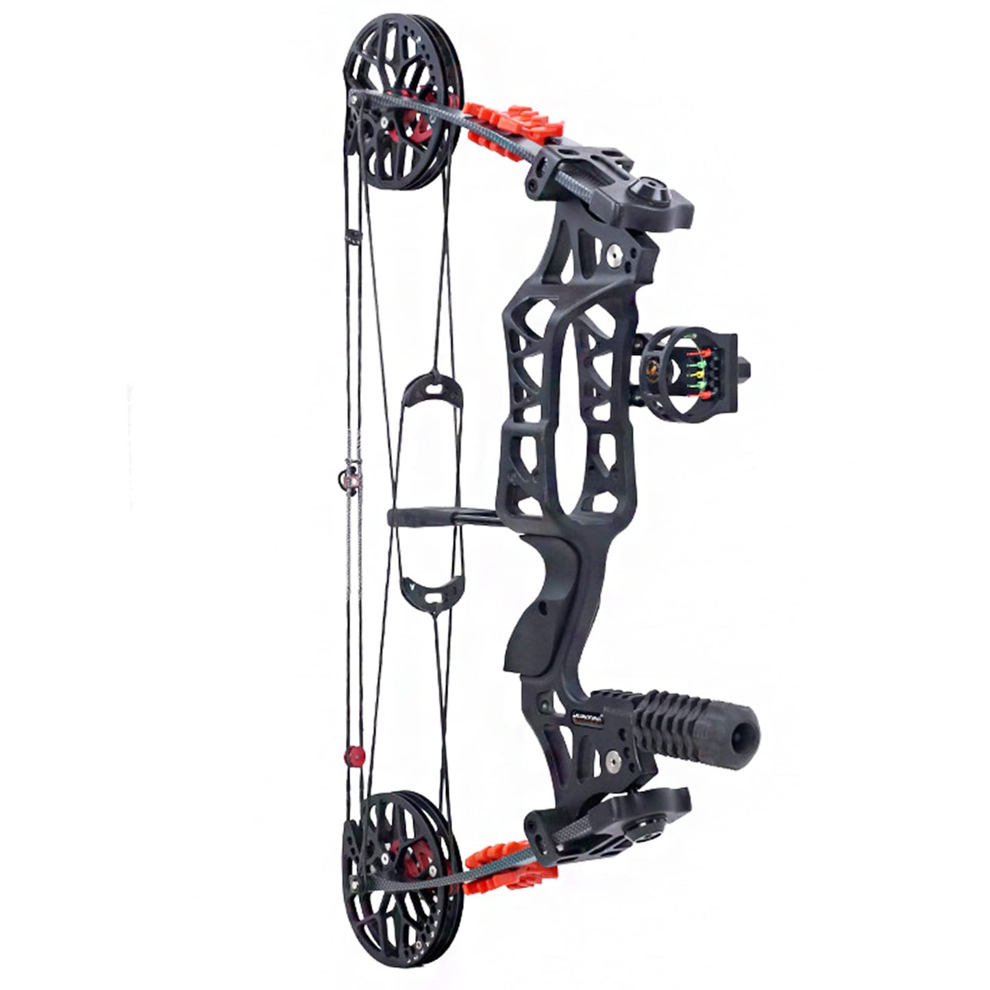 SOPOGER Bow Limb Dampeners for Compound Bow Crossbow Limb Dampeners Archery Split Limb Stabilizer Dampener Bow Sliencer for Reduceing Noise and Vibration (Red)