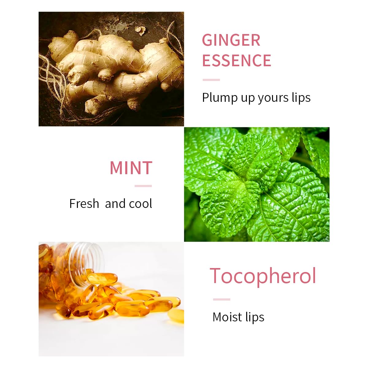 KISSIO Lip Plumper,2 PCS Natural Lip Plumper,Lip Enhancer,Plumping Lip Serum, Lip Plumping Balm,Hydrated Beauty Lips 5.5ml, Day and Night