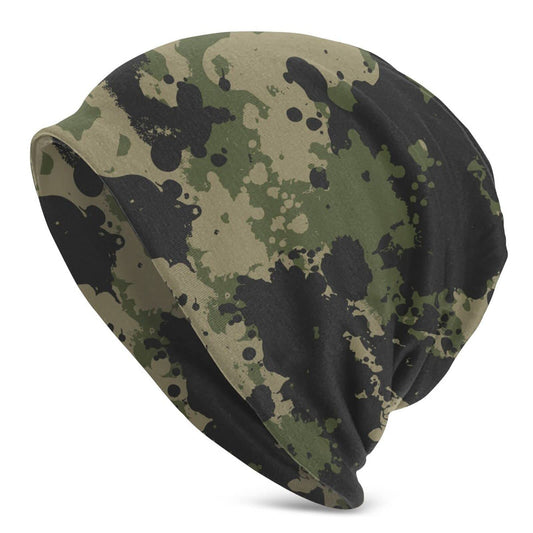 Yilad Camouflage Beanie Slouchy Chemo Hats, Skull Caps Baggy Headwear for Jogging Cycling Unisex