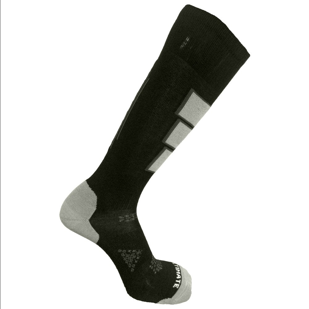 Ultimate Socks Mens Thermolite Ski Snowboard Warm Socks Black Medium 6-8.5