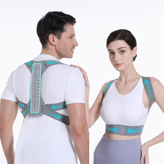 OFIR Revolutionary Upper Back Brace Posture Corrector for Women & Men, Effective Back Straightener Posture Corrector for Men, Support Shoulder Neck and Spine for Scoliosis, Hunchback, L(UnderBust 31.5-39.5")
