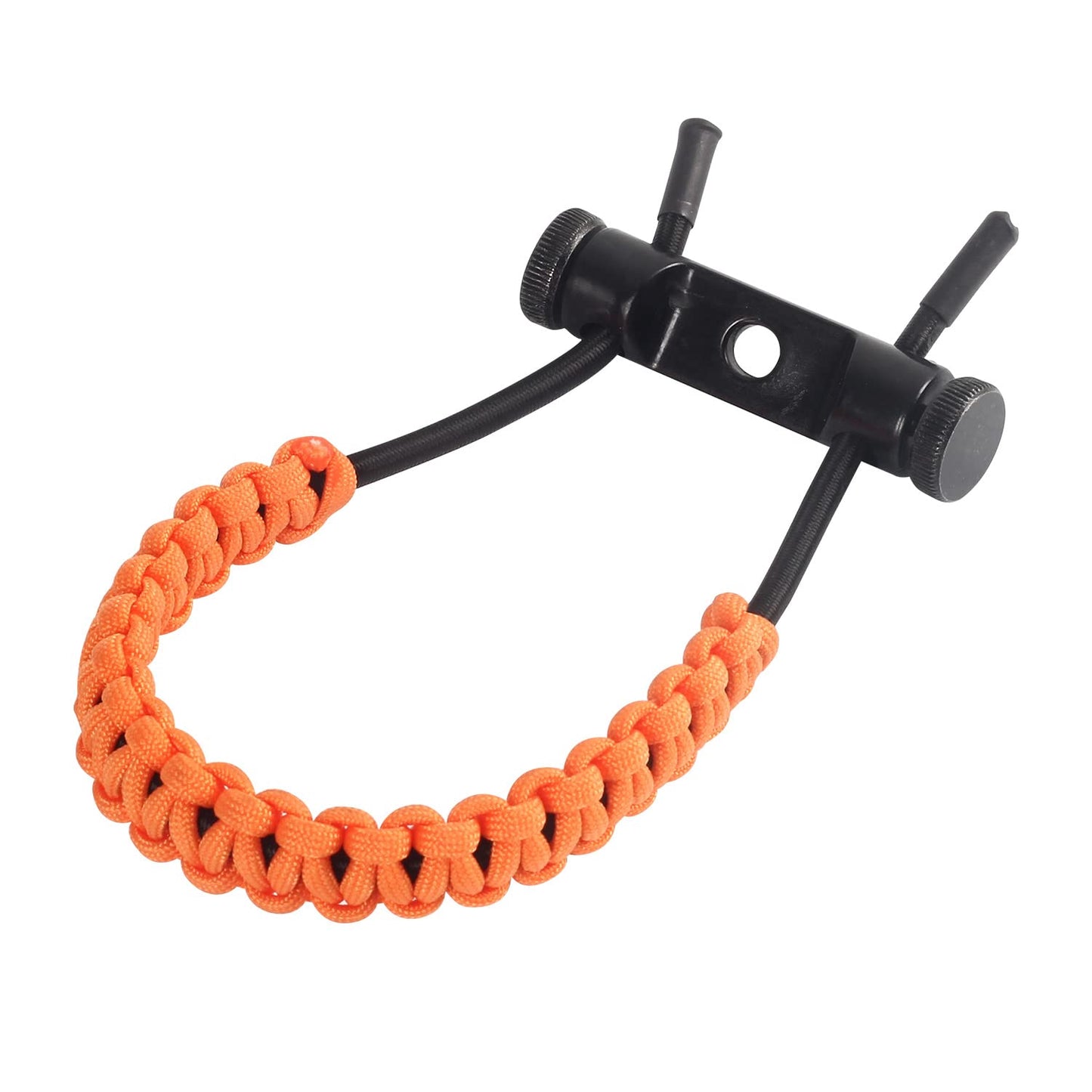 SOPOGER Archery Bow Wrist Sling Adjustable Hunting Wrist Strap Braided for Compound Bow Target Shooting Accessories (Orange)