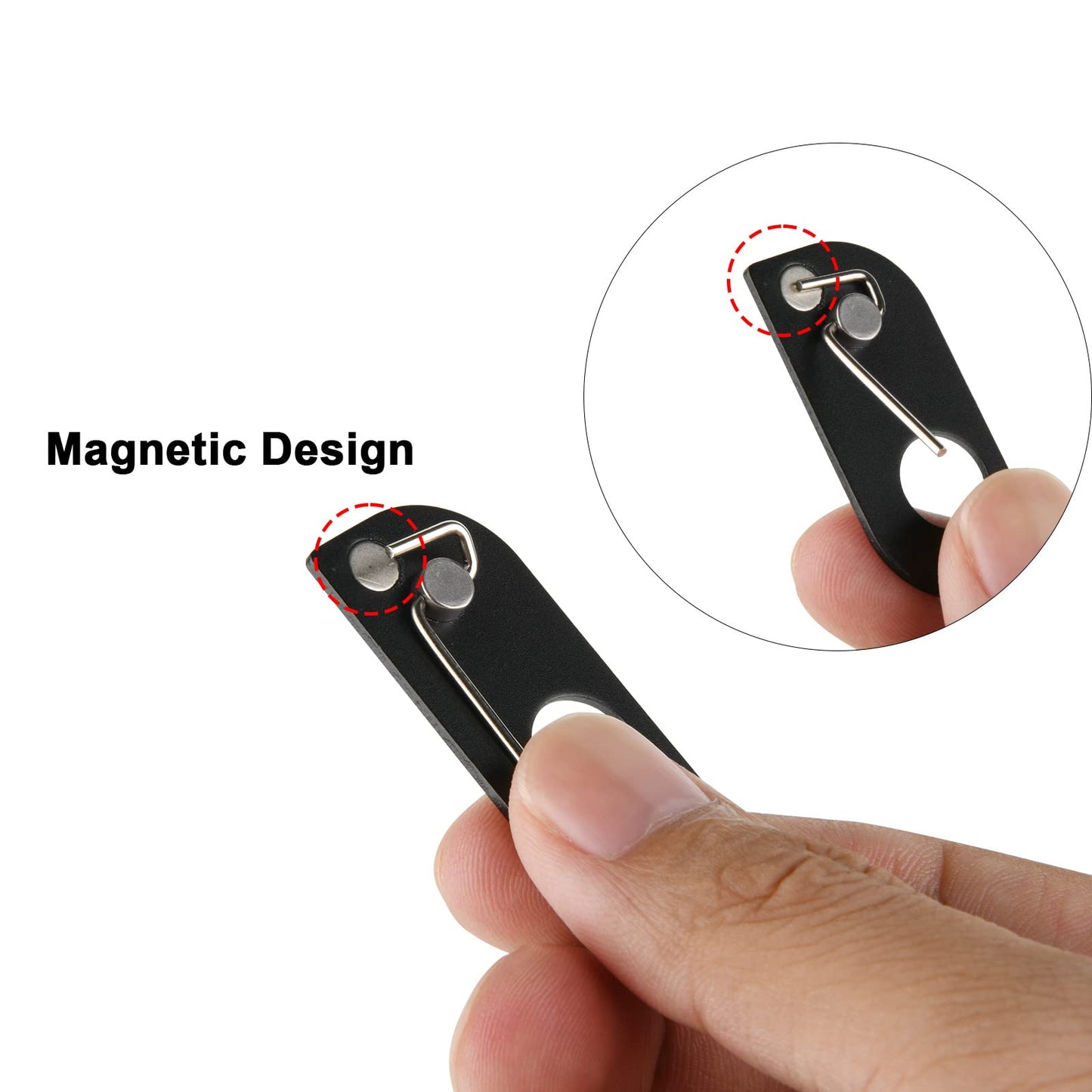 Cosmos 4 Pcs Archery Arrow Rest Archery Magnetic Metal Arrow Rest with Adhesive Tape for Recurve Bow Targeting Training Hunting Accessory, Left Hand (Left Hand)