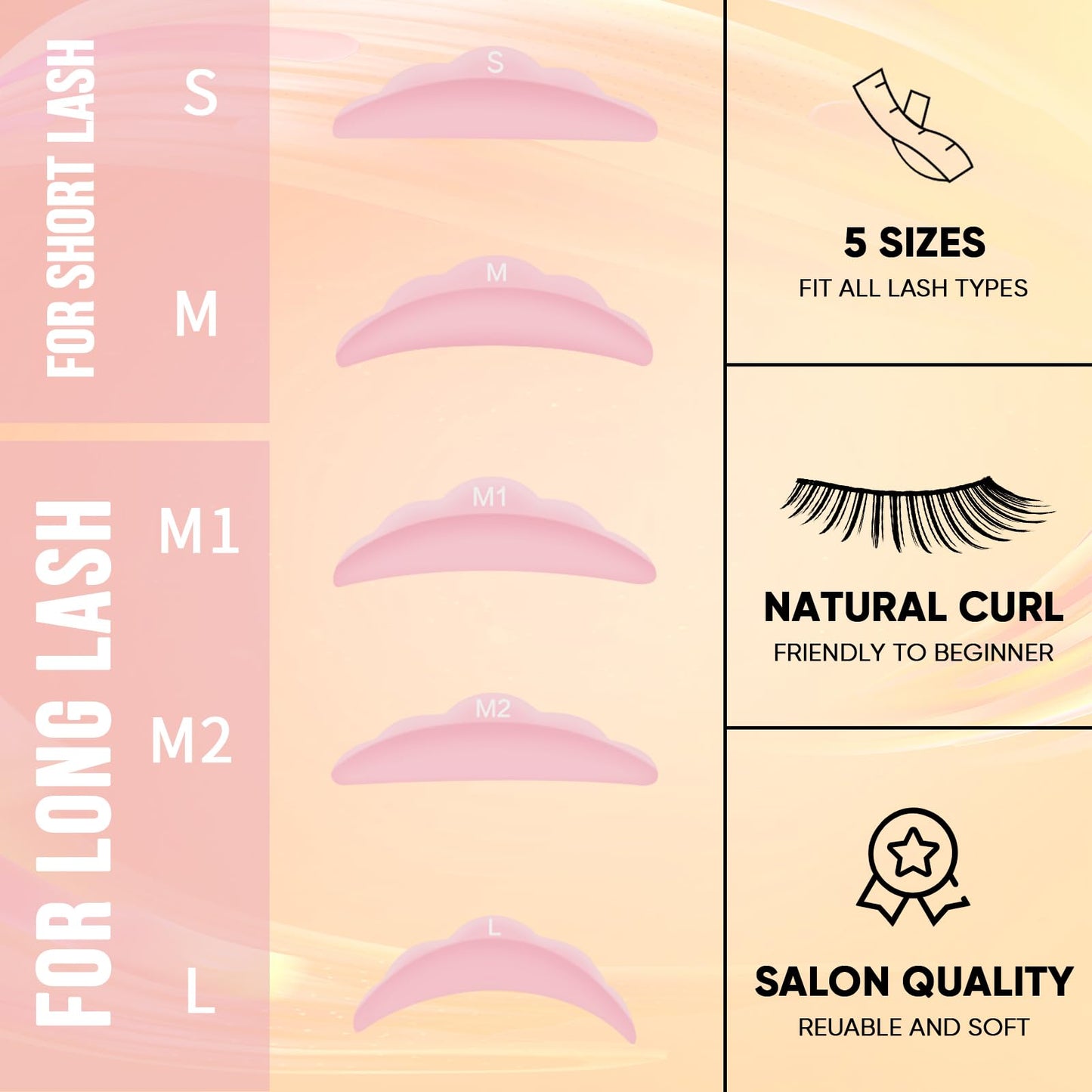 Lomansa Lash Lift and Color Kit, Lash Color Kit, Eyelash Lift Kit, Quick Lifting & Voluminous Coloring with Complete Tools for Beginner Salon