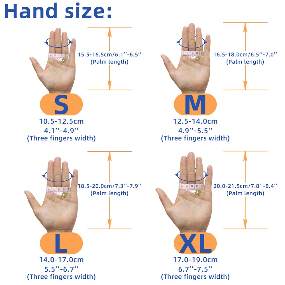 Seektop Archery Gloves Shooting Hunting Leather Three Finger Protector for Youth Adult Beginner (Green, S)