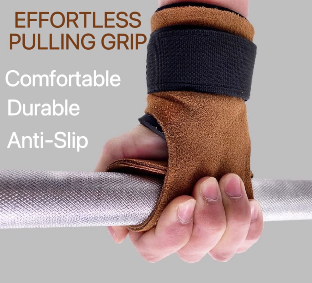 Wiexiang Adjustable Neoprene Padded Wrist straps for Weightlifting,Weight Lifting Straps Gym weight lifting wrist wraps，Gym Accessories for women for Men/Women(Pair)