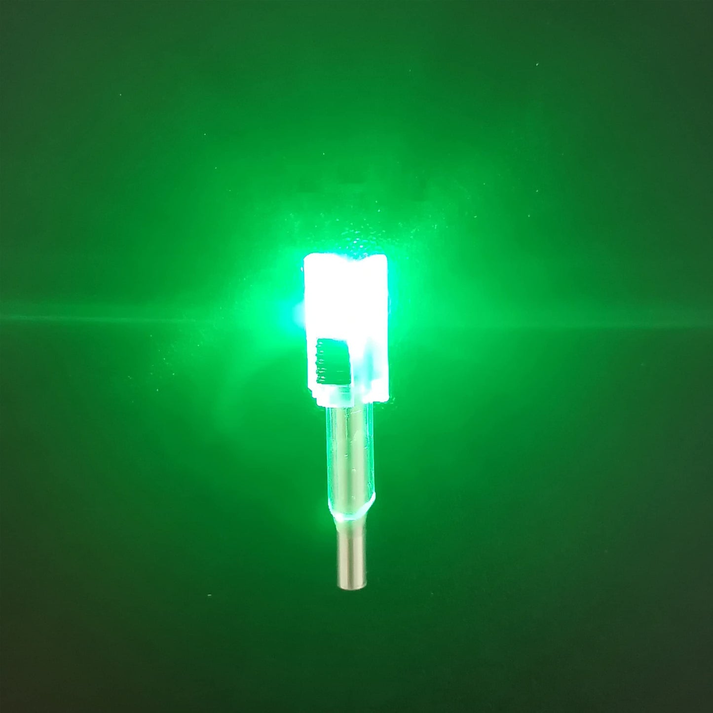 DEEPOWER Crossbow Lighted Nock with ON/Off Switch 4 Pack with .285”/.297”/.300”/.305” Bushings LED Nock Universal Fit for Bolts (Green)