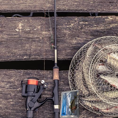 Bass Fishing Lure, Fishing Spoons, Topwater Fishing Lures with Trebles Hooks, Trout Fishing Lures, Fishing Tackle for Freshwater and Saltwater