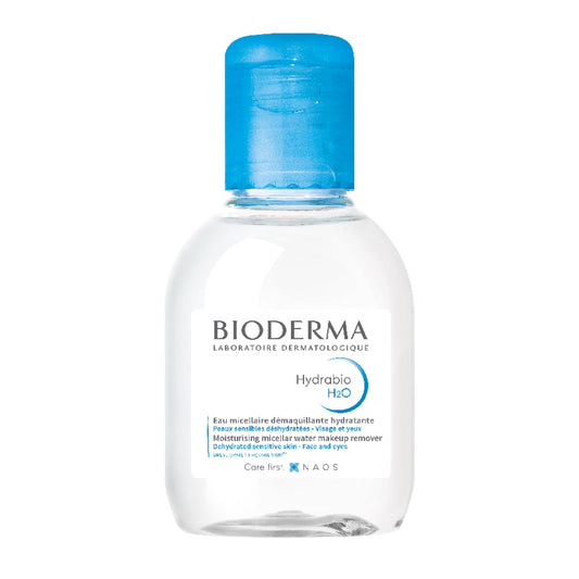 Bioderma - Hydrabio H2O - Micellar Water - Cleansing and Make-Up Removing - for Dehydrated Sensitive Skin, 3.38 Fl Oz (Pack of 1)