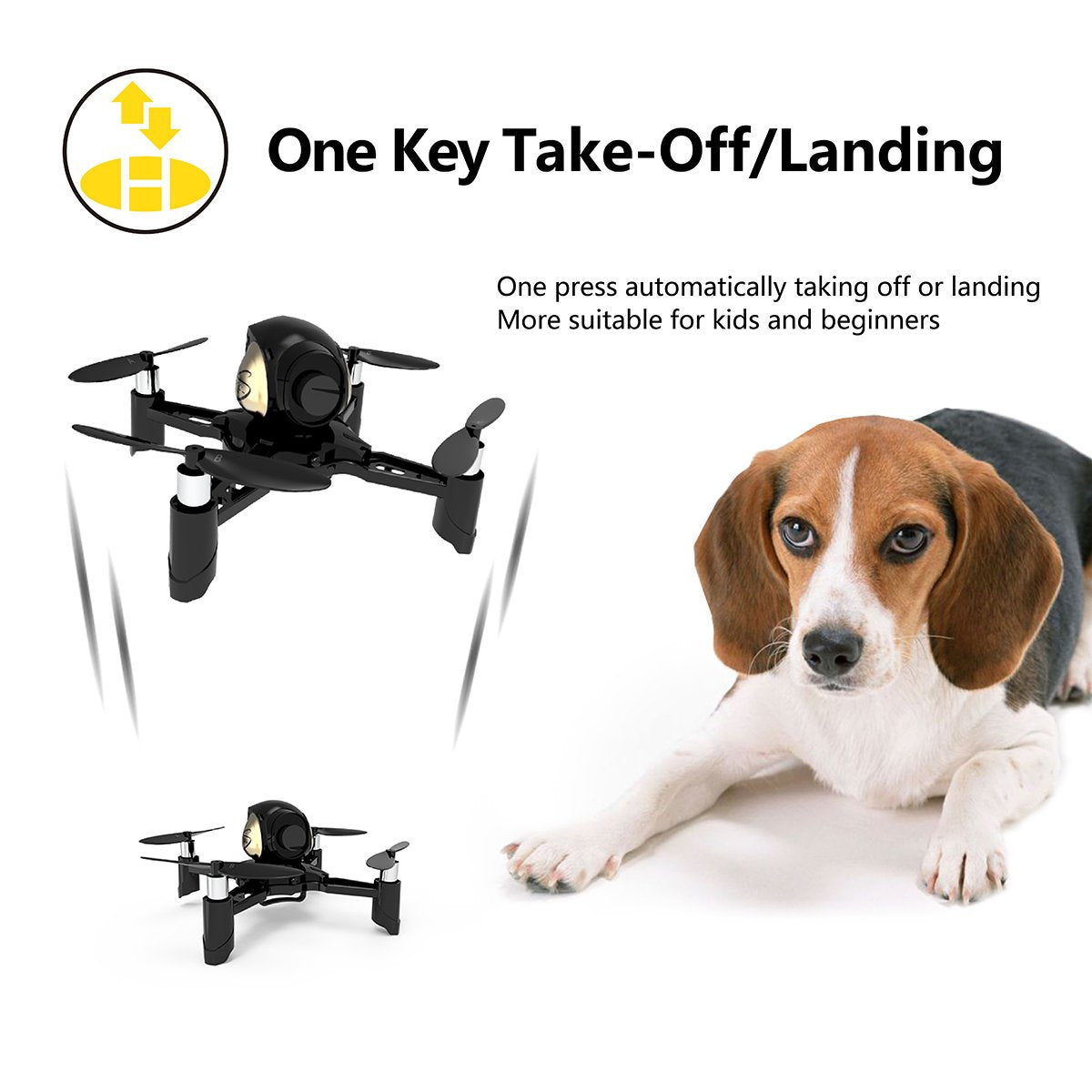 REMOKING R605 RC DIY Drone Toys Mini Racing Quadcopter Headless Mode 2.4GHz 360°flip 4 Channels Altitude Hold Indoor and Outdoor Game Educational Building Toy Science Kit for Kids and Adults