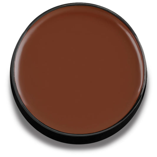 Mehron Makeup Color Cups | Stage, Foundation, Face Paint, Body Paint, Halloween Makeup | Greasepaint .5 oz (14 g) (Wolfman Brown)