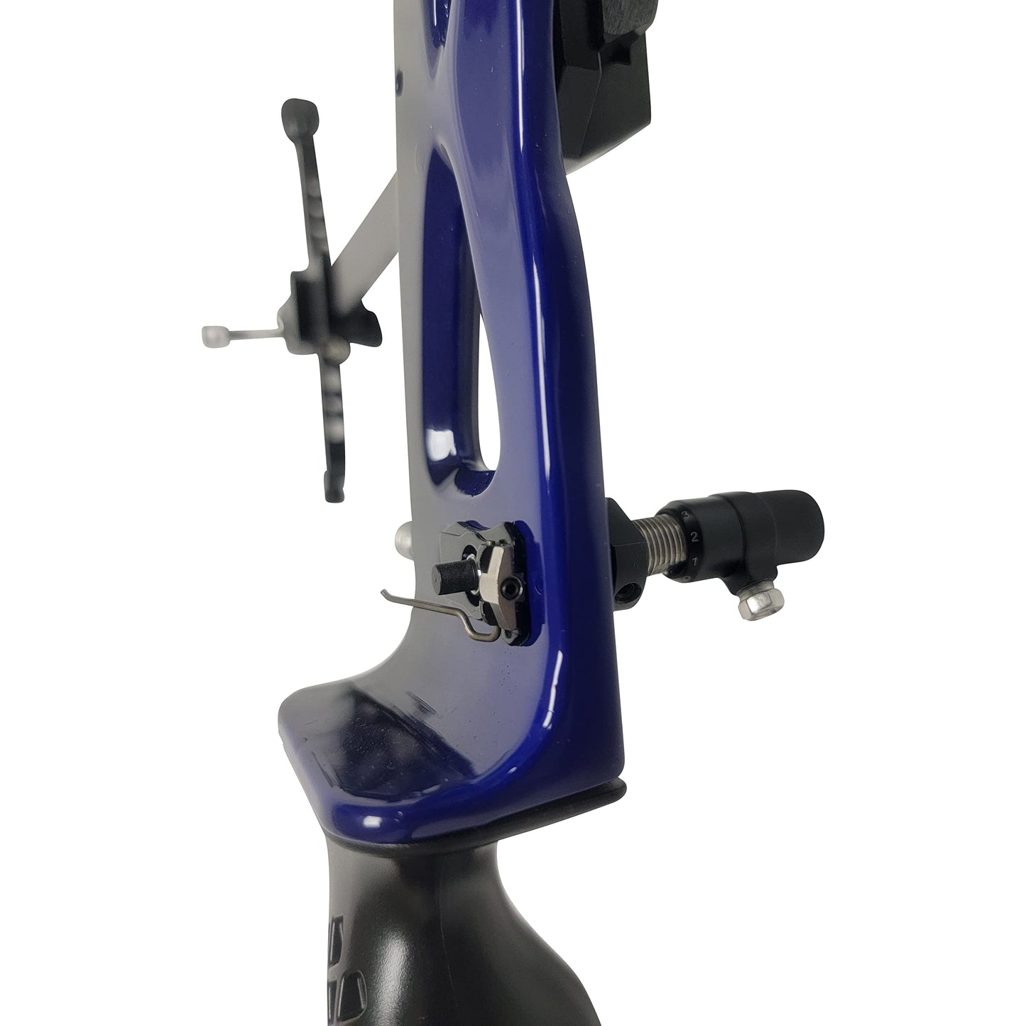 Southland Archery Supply SAS Magnetic Olympic Recurve Bow and Barebow CNC Aluminum Precision Arrow Rest (Black)